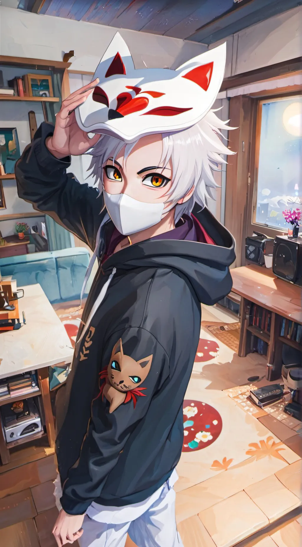 ai character: Cyril background