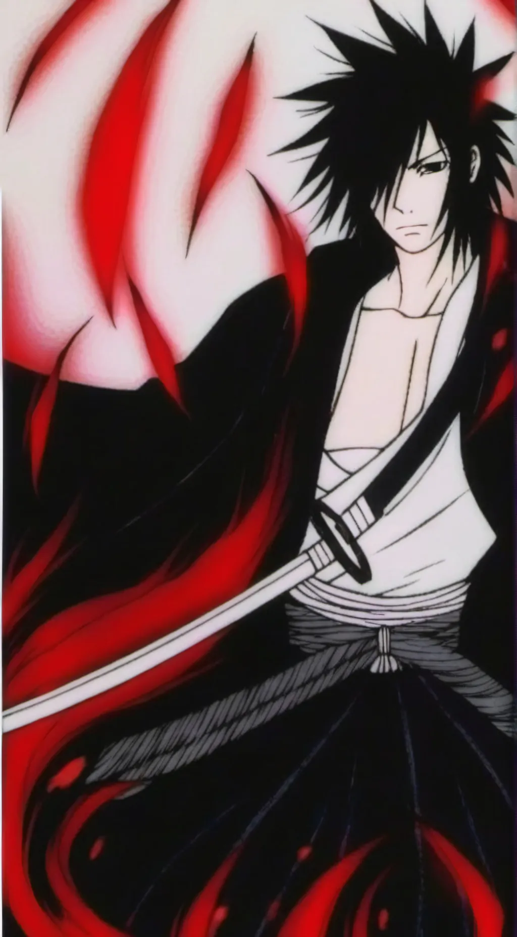 ai character: Sasuke background