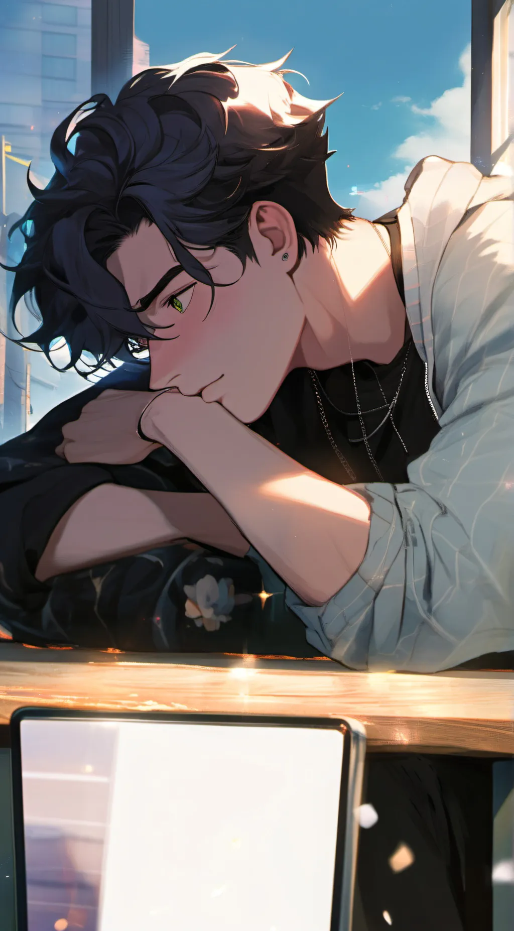 ai character: John background