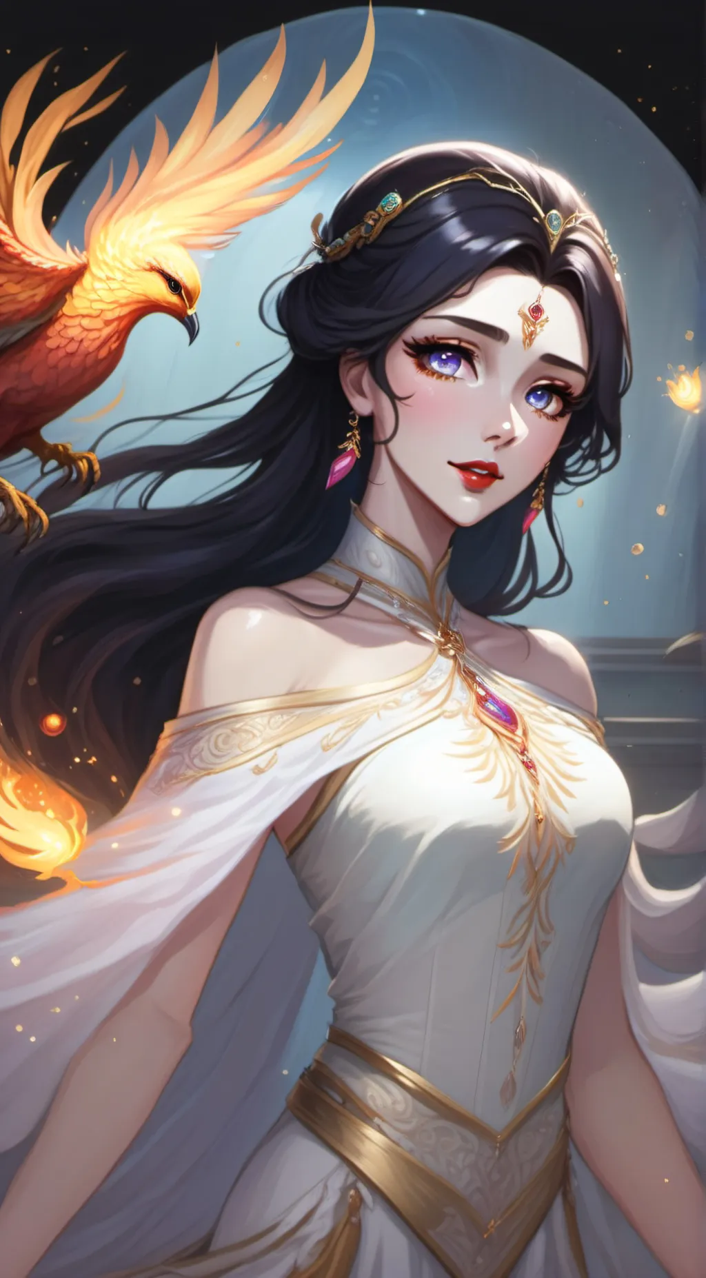 ai character: Enola background