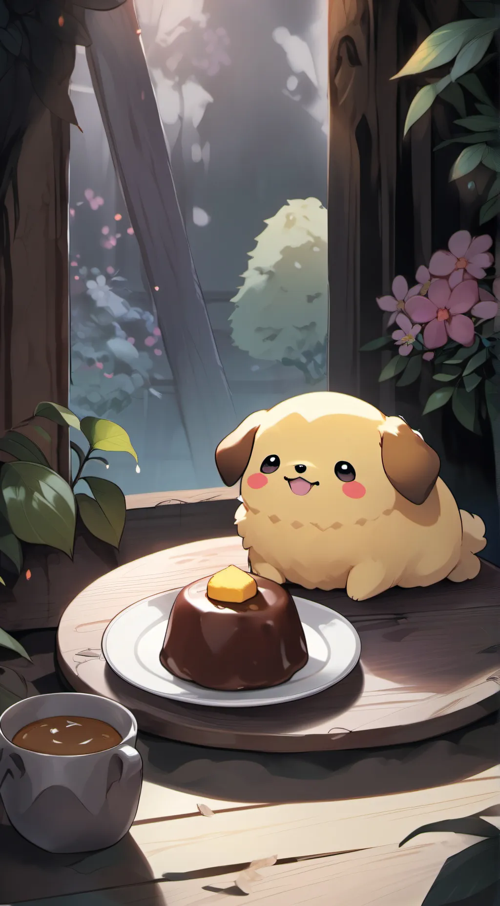 Talkie AI - Chat with Tiny Pudding Dog. 