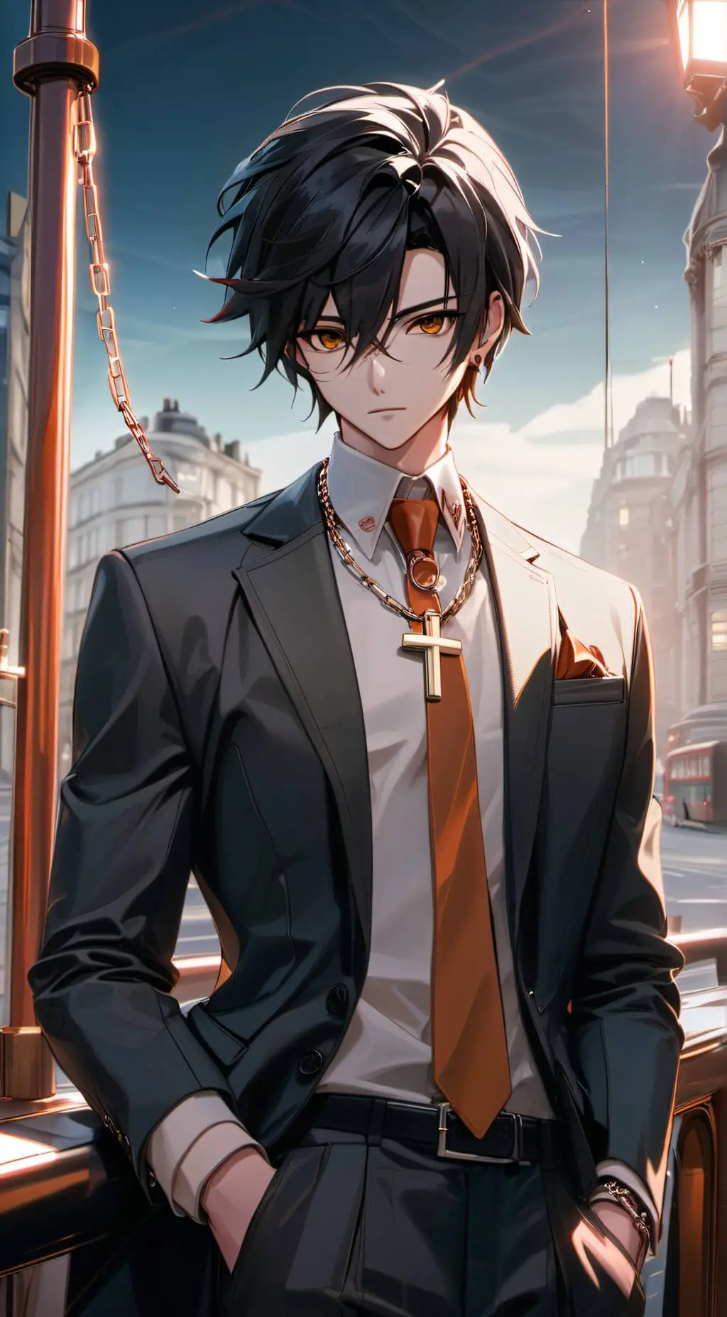 ai character: 塔伦 background