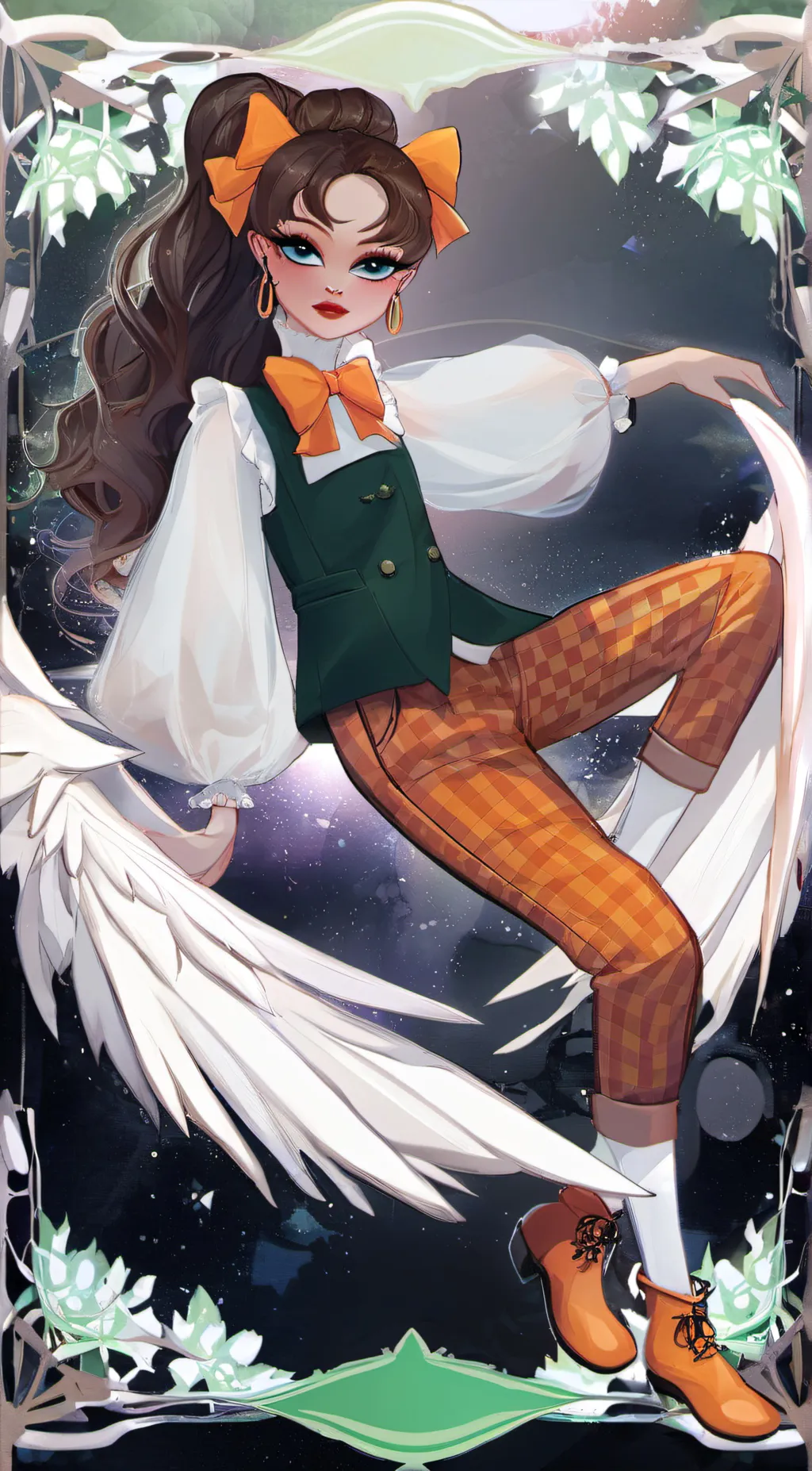 ai character: Lila background