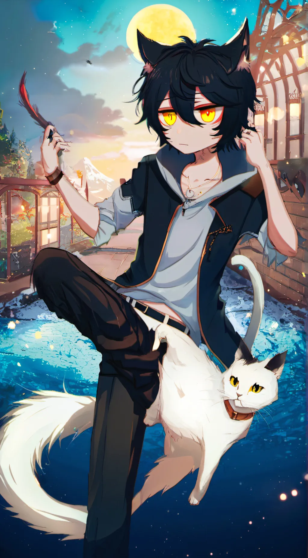 ai character: Lue background