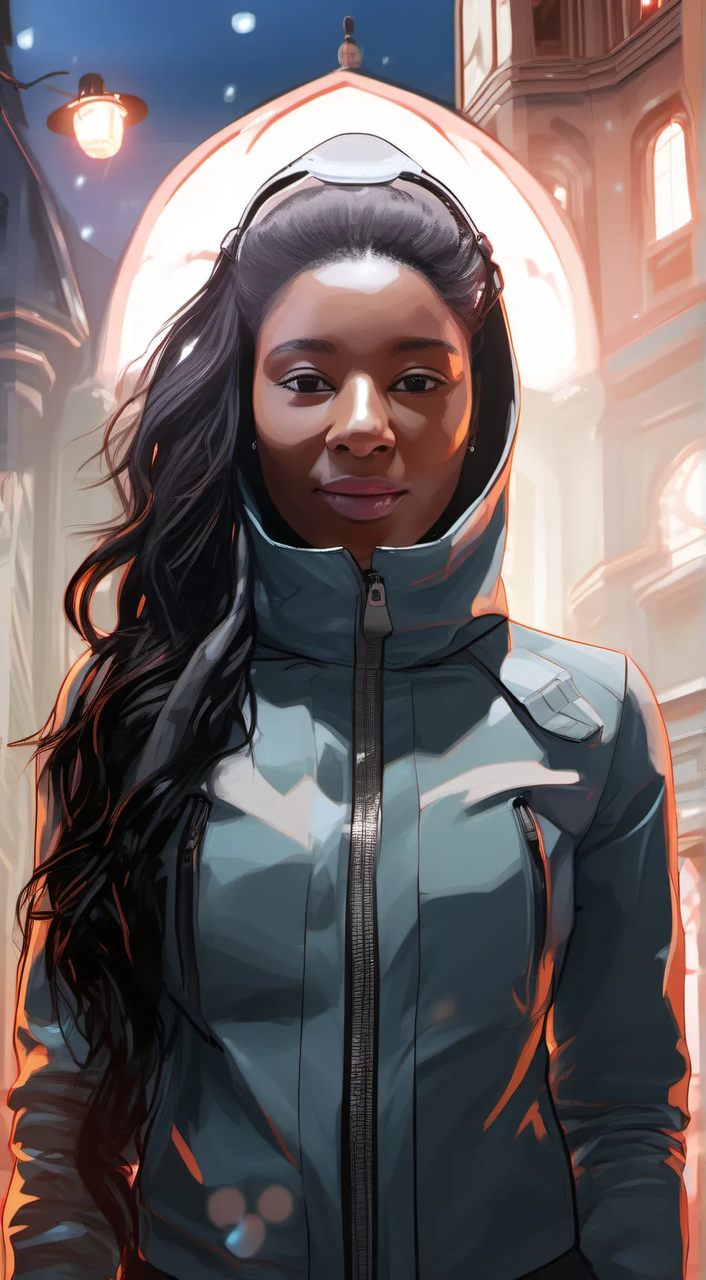 ai character: ☆Naniya☆ background