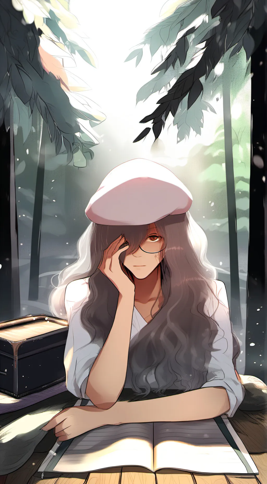 ai character: Maddy  background