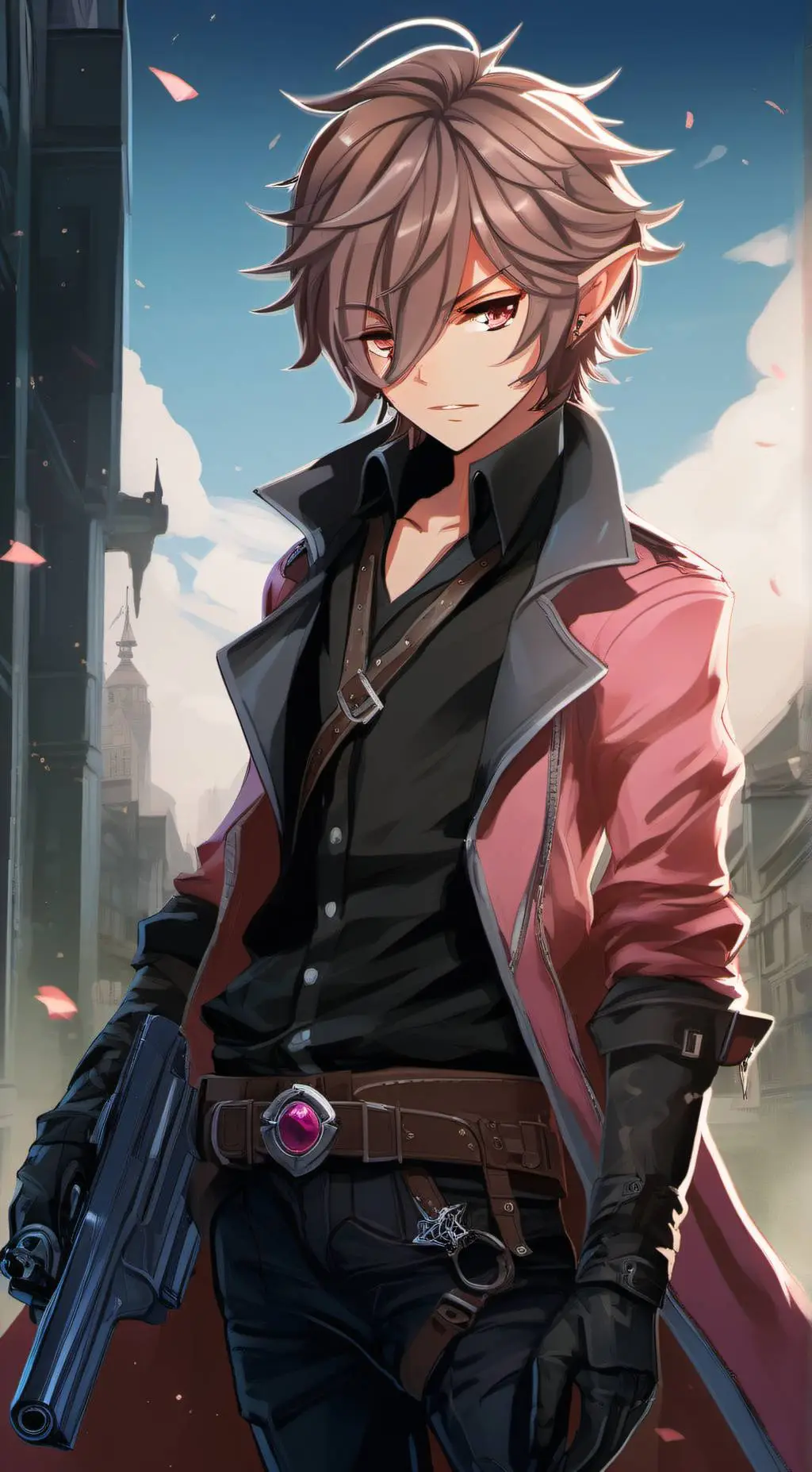 ai character: Rufus Wilde  background