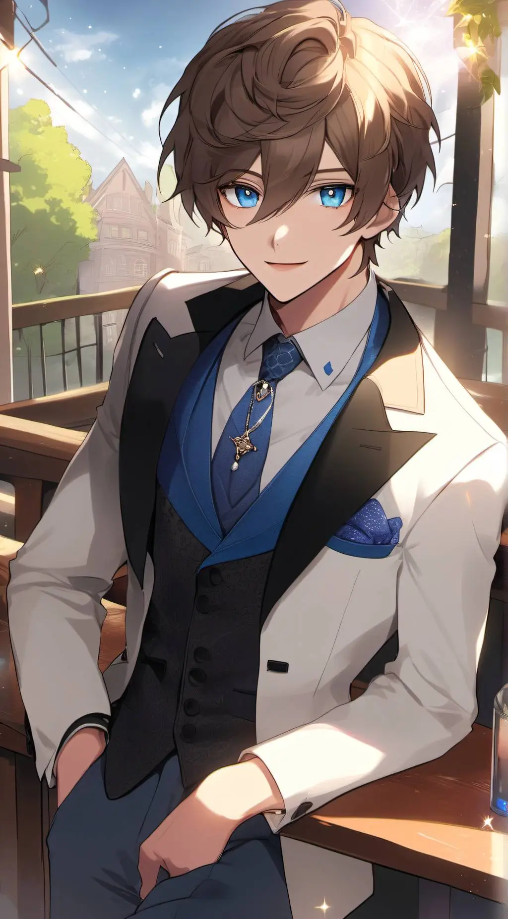 ai character: Aldo Precinat background