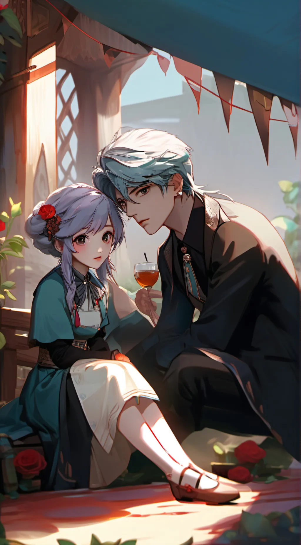 Talkie AI - Chat with August and ur lida