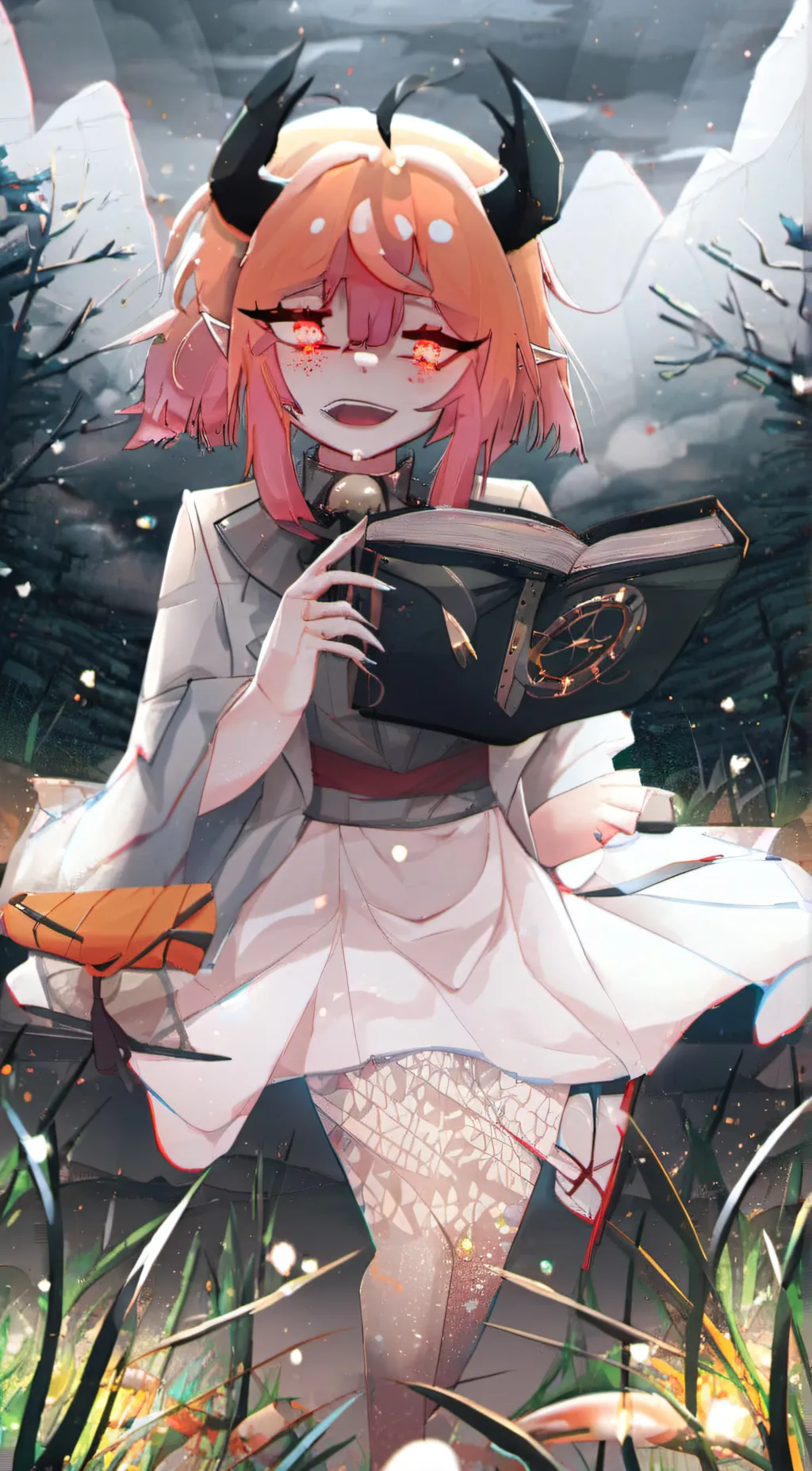 ai character: sky background