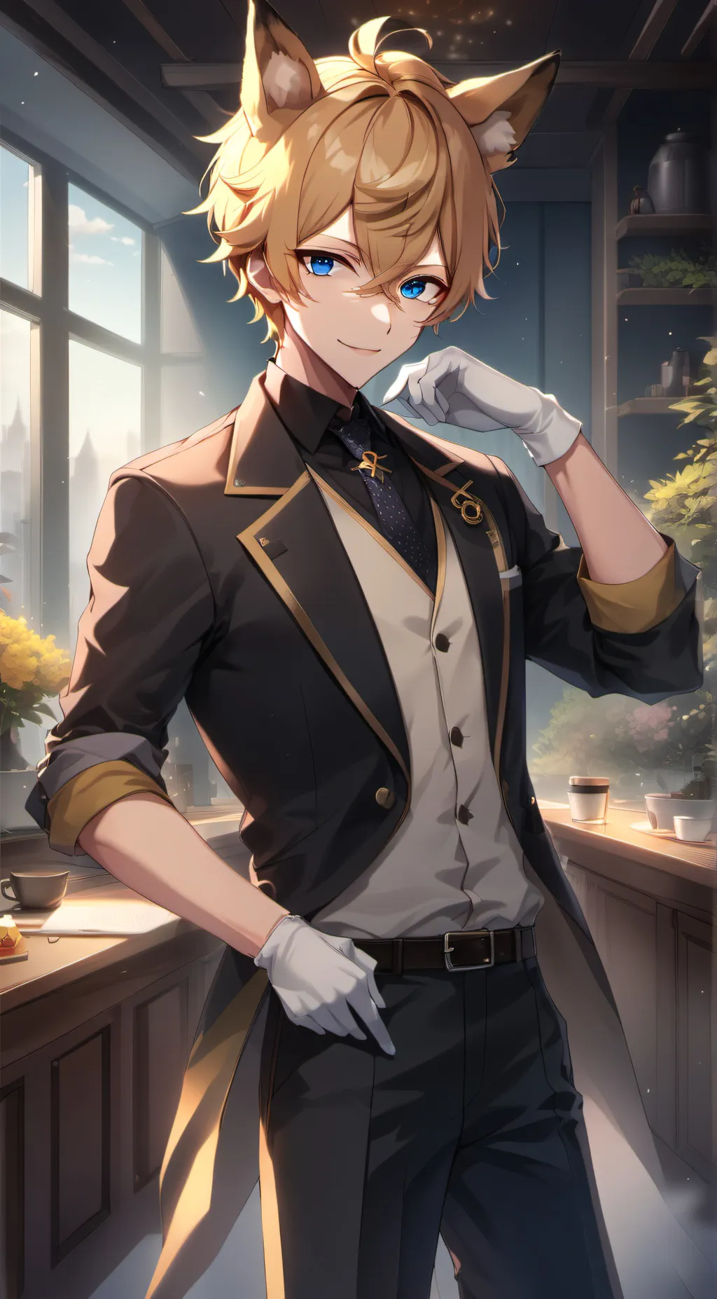 ai character: Julian (Hedgehog) background