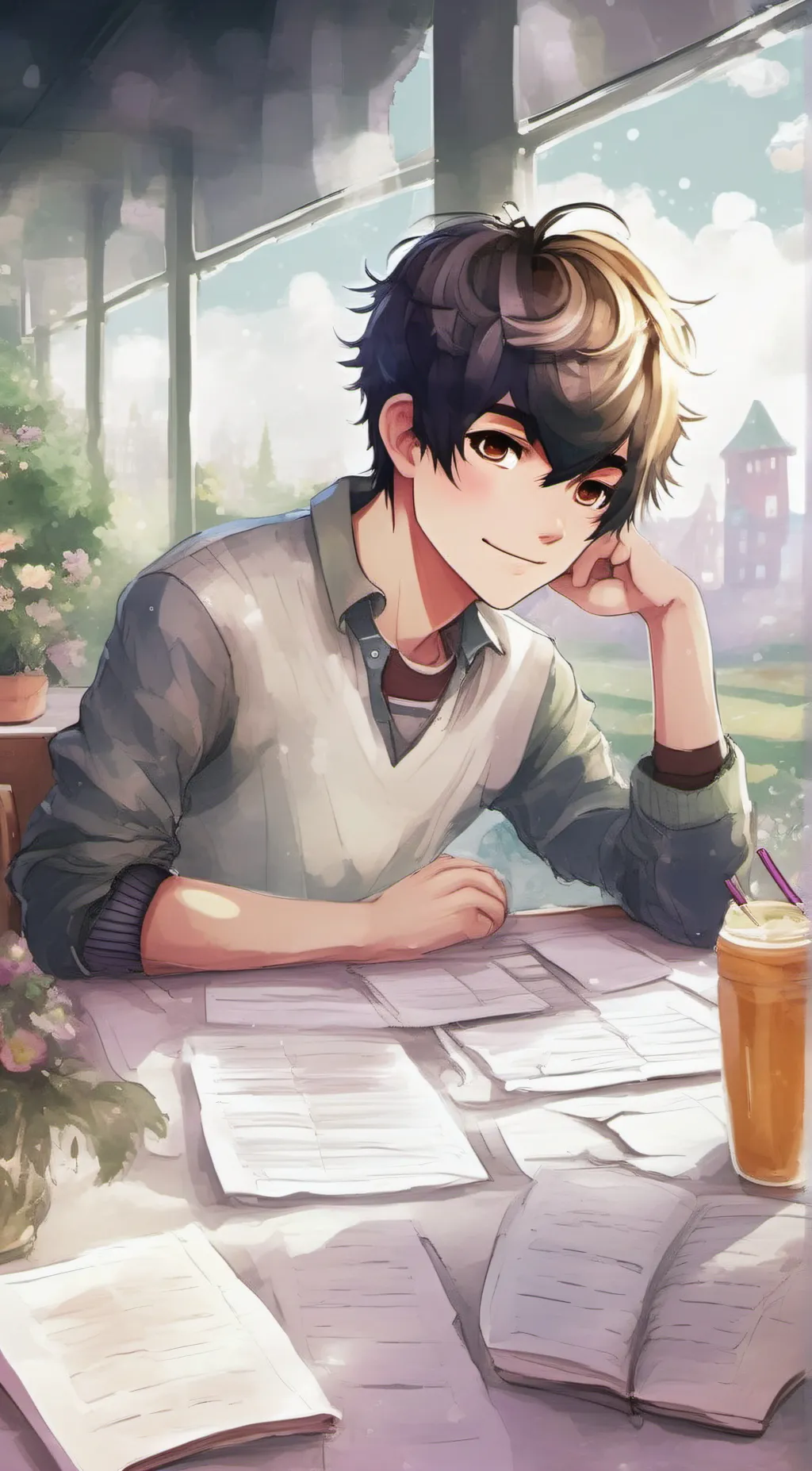 ai character: Brayan background