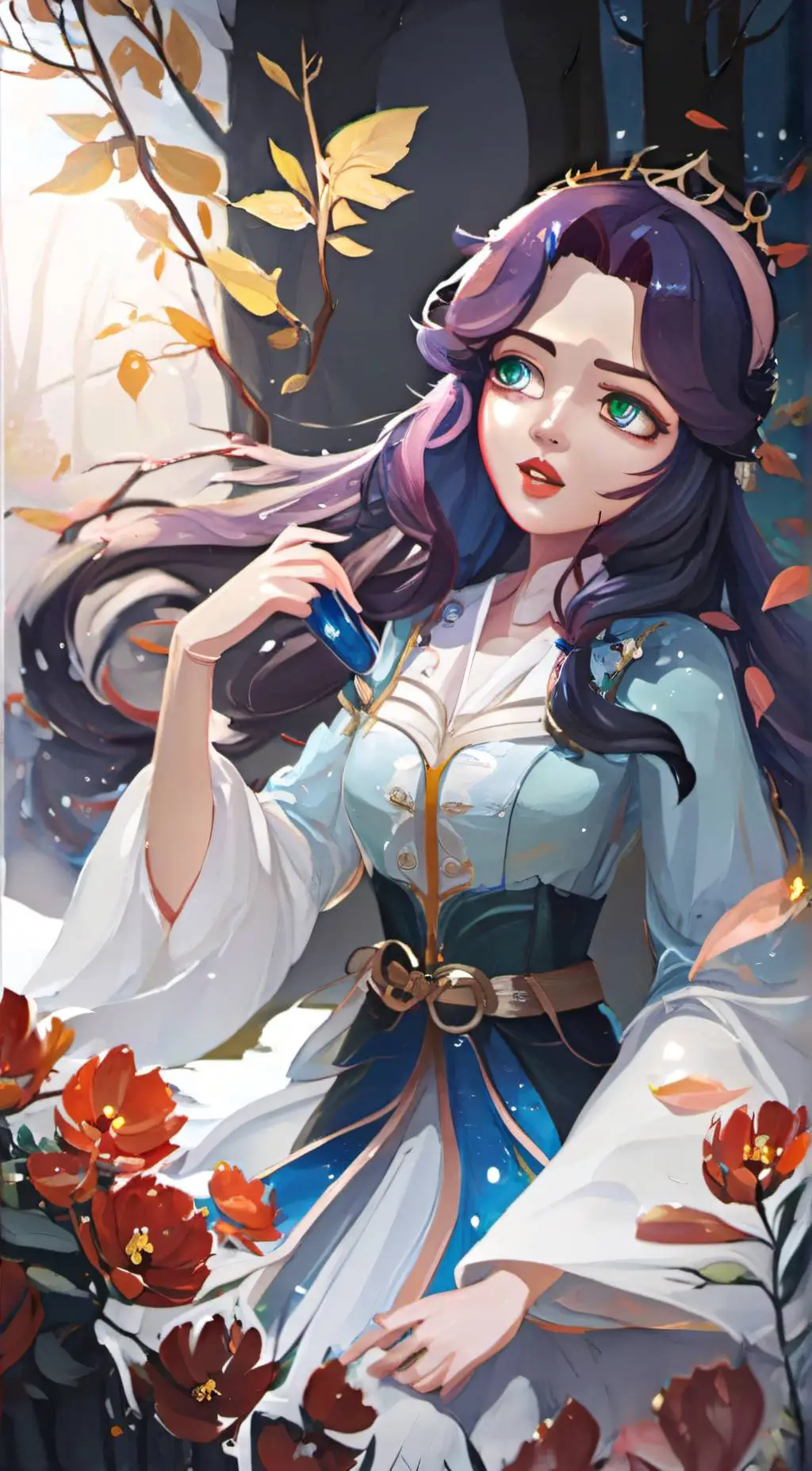 ai character: Maddie  background