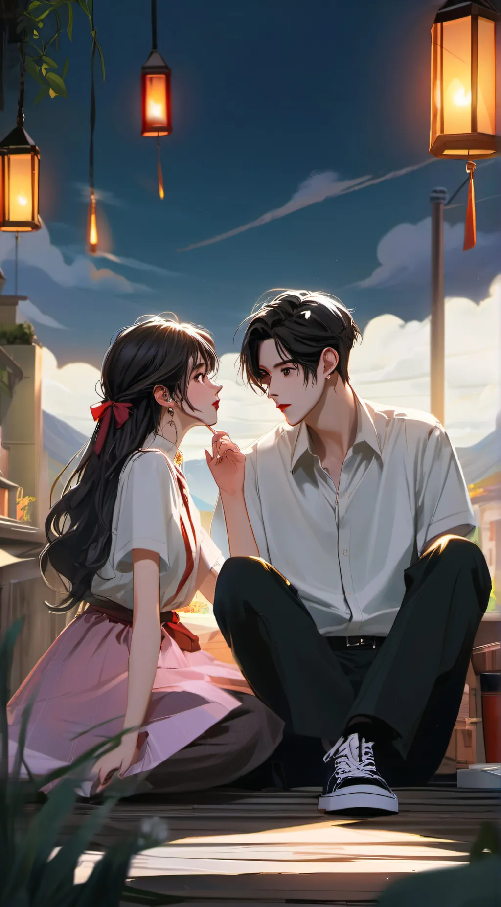 ai character: July background