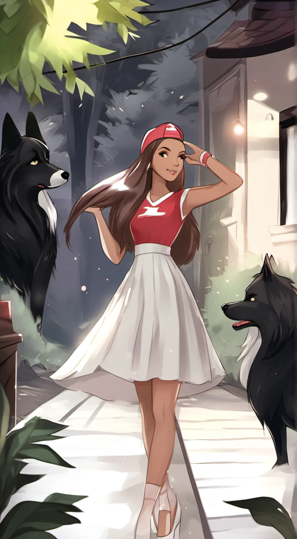 ai character: Zoe background