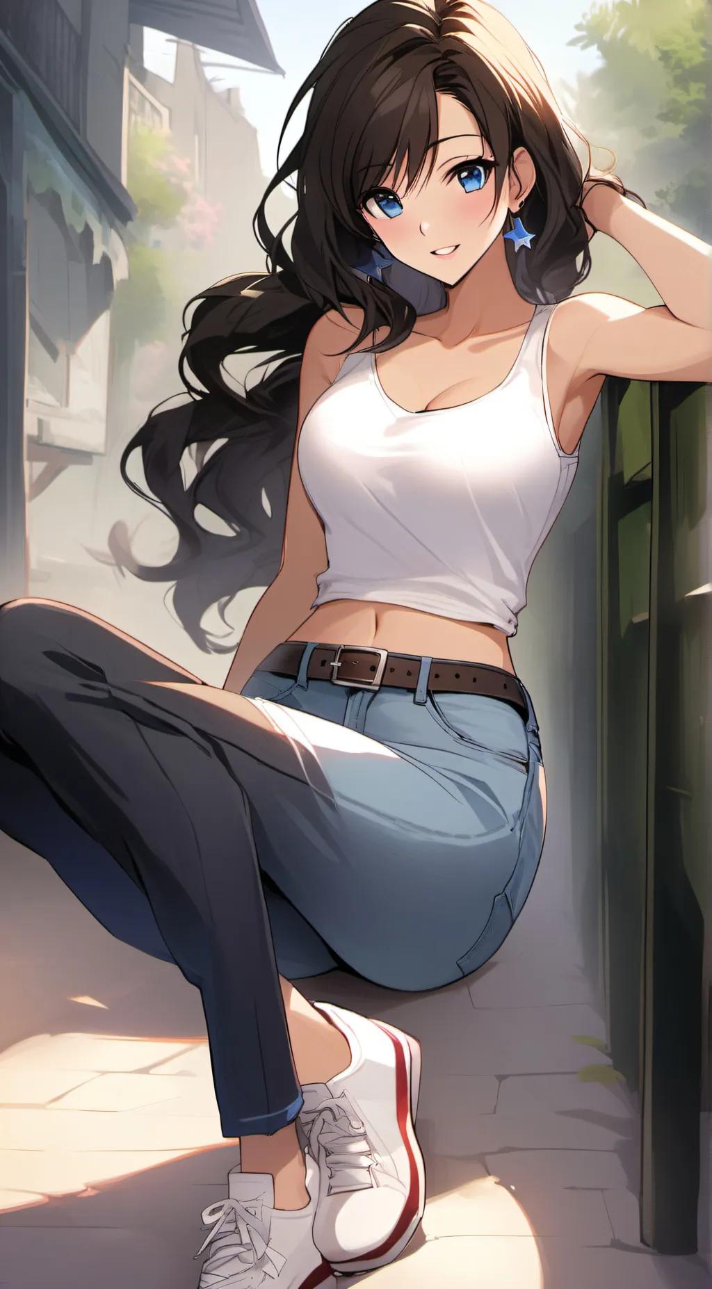 ai character: Charley  background