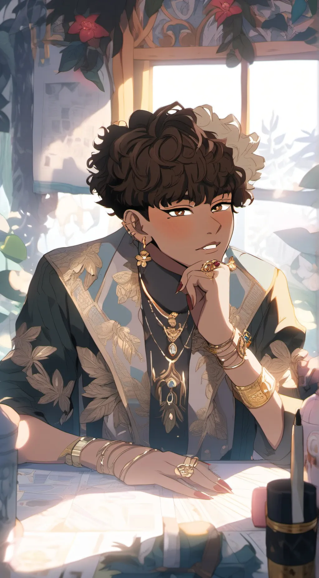 ai character: Jamie background