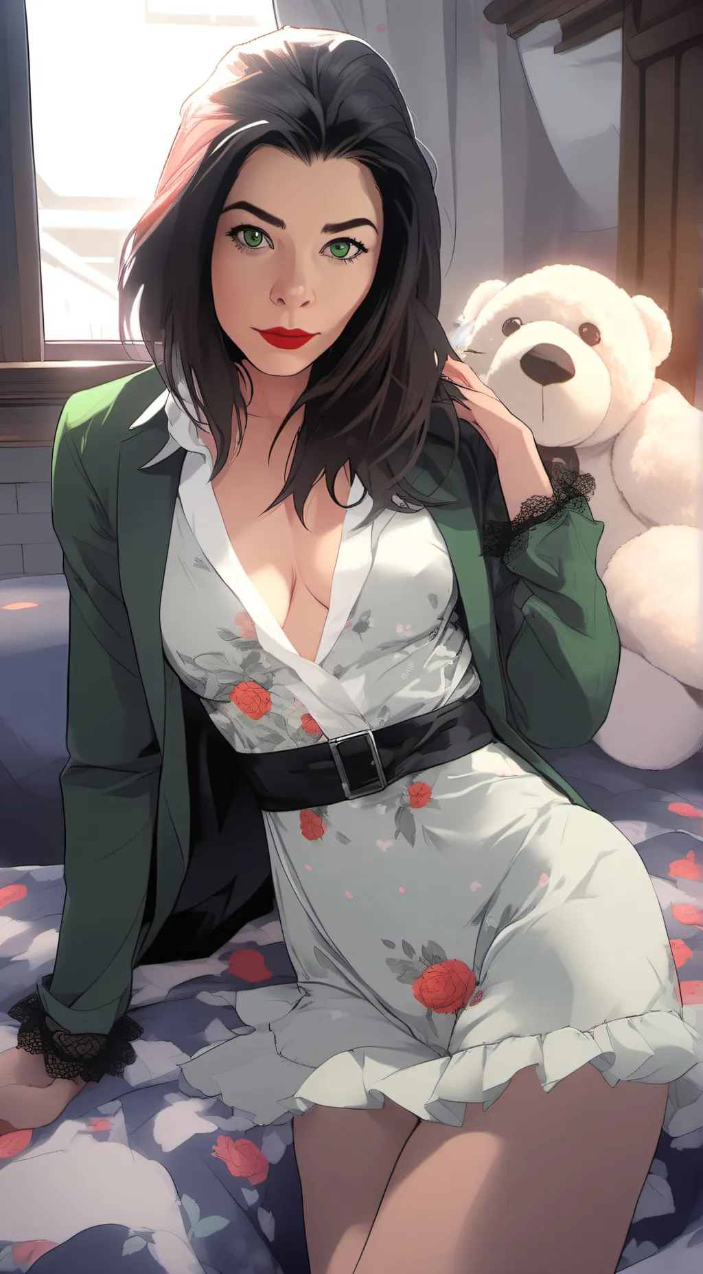 ai character: Alexandra background