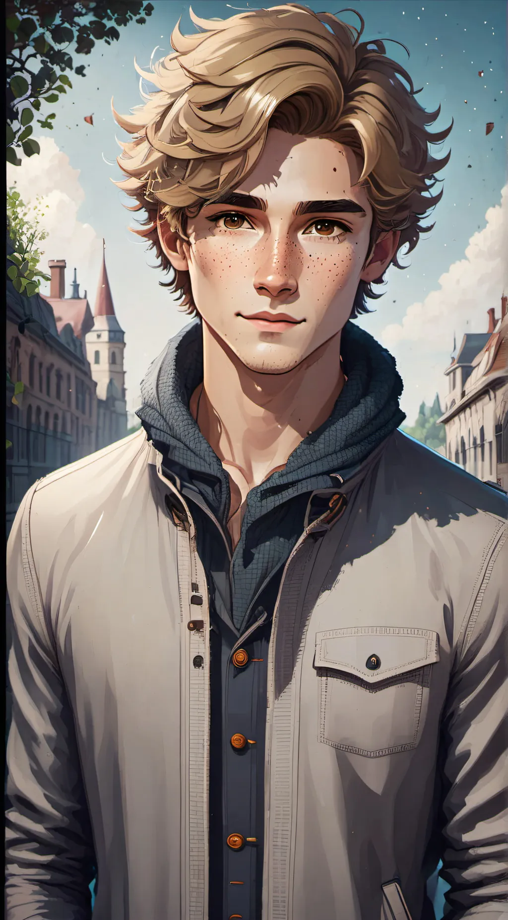 ai character: Kian background