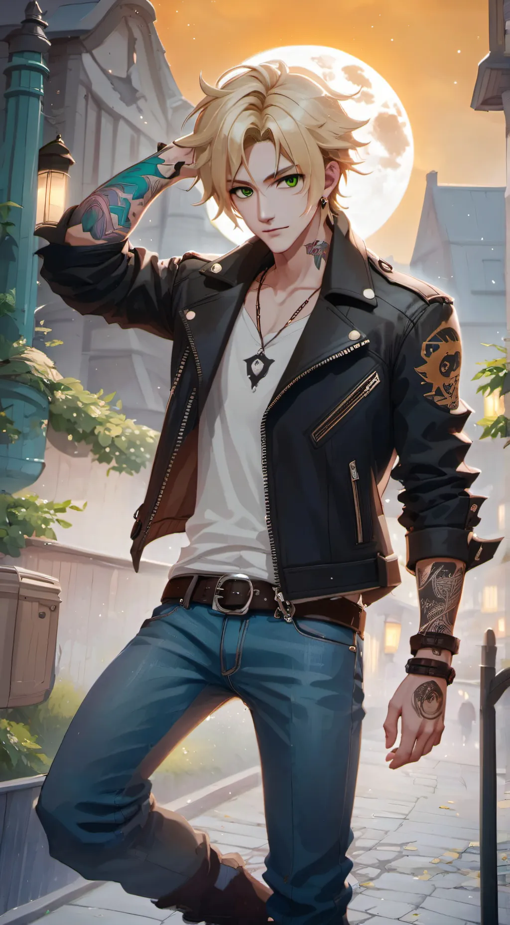 ai character: Kai background