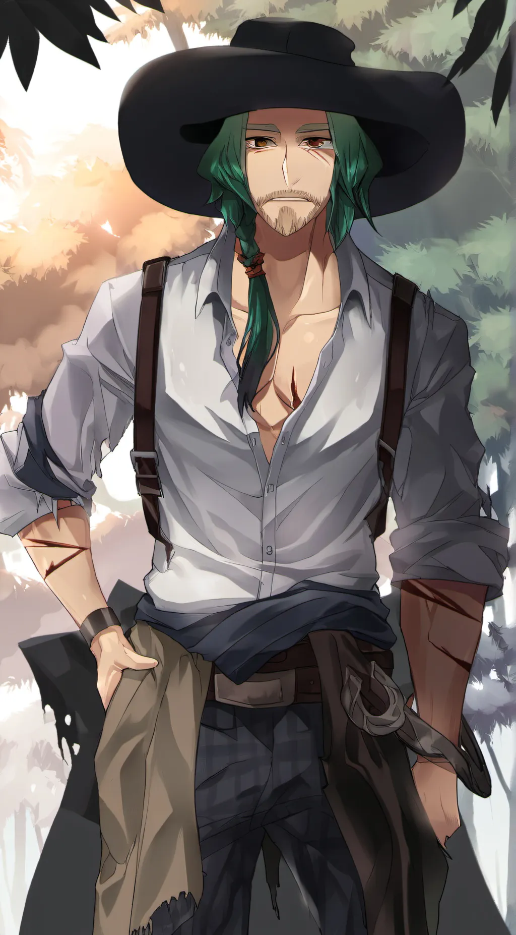 ai character: Adam background