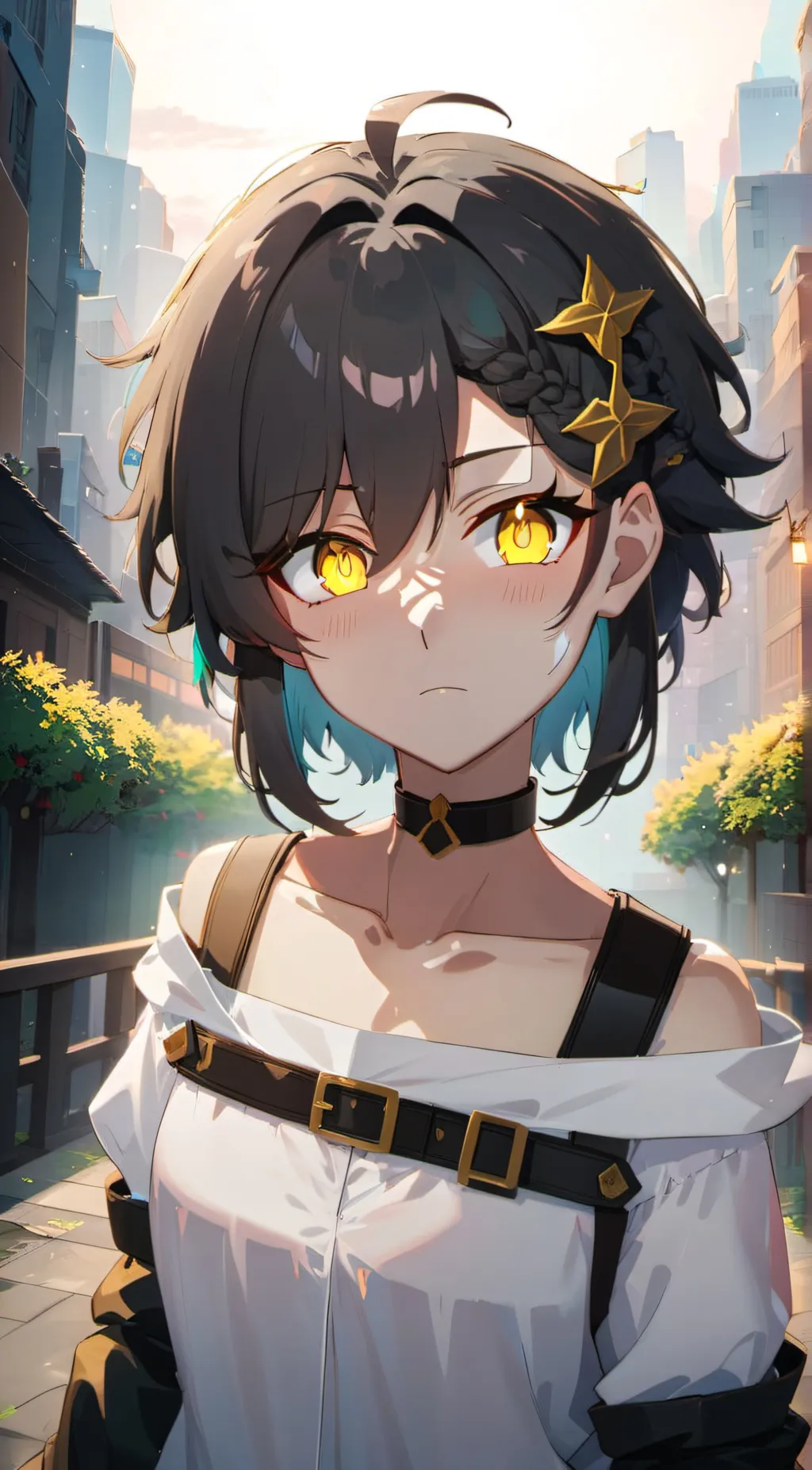 ai character: new student p5 background