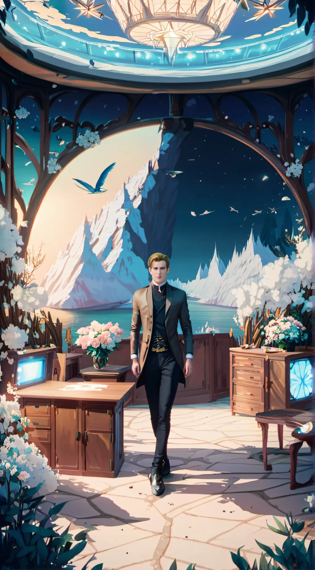 ai character: Steve Rogers  background