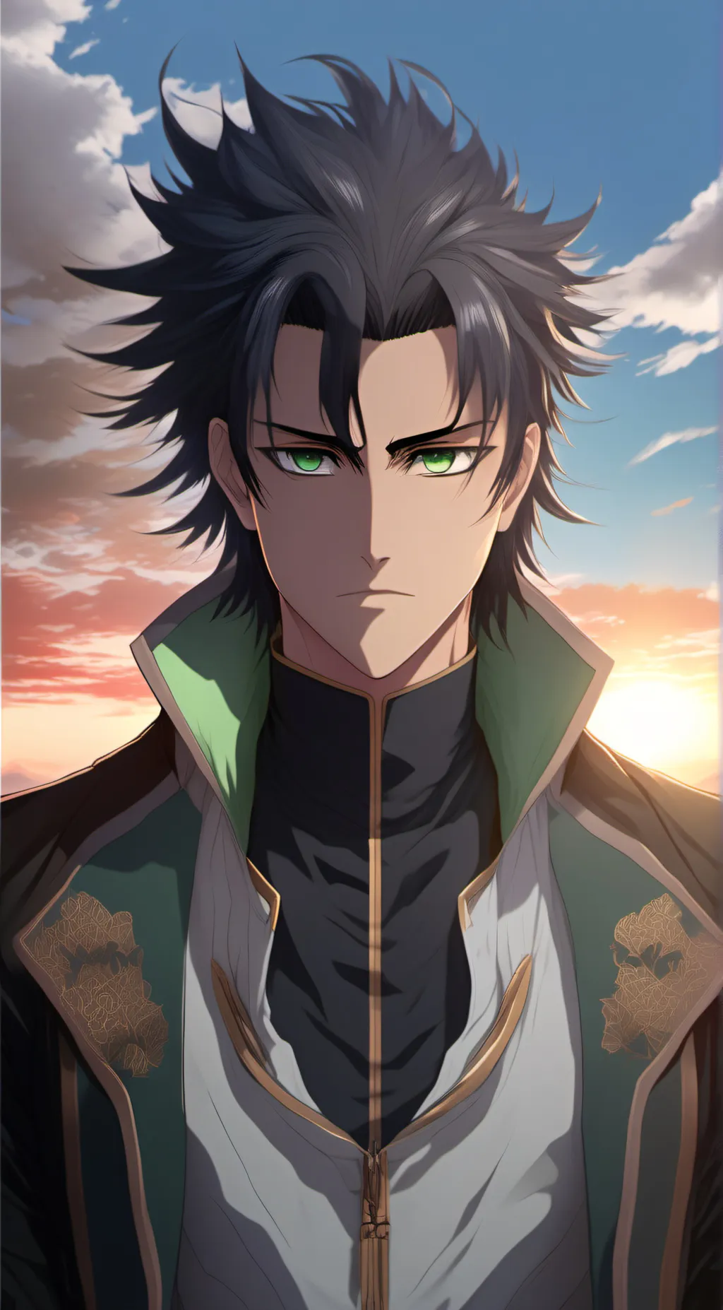 ai character: Eren background