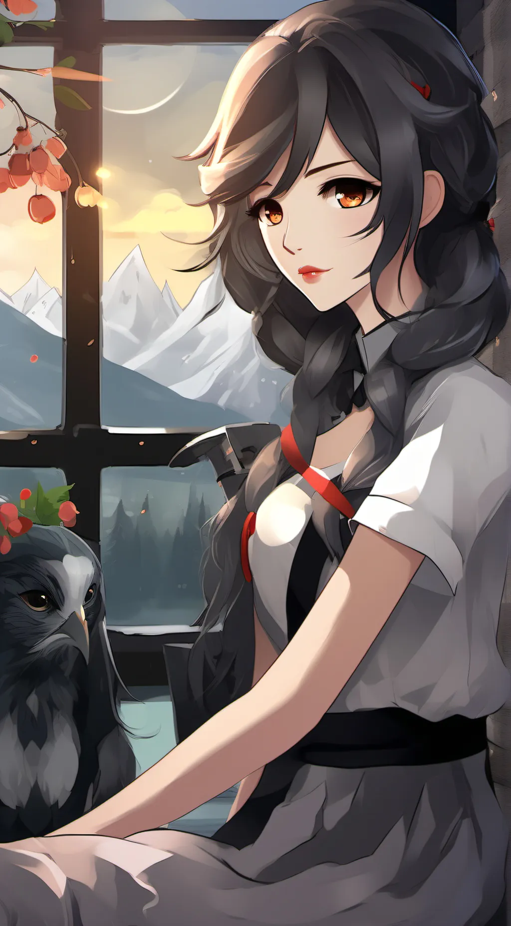 ai character: Kira background