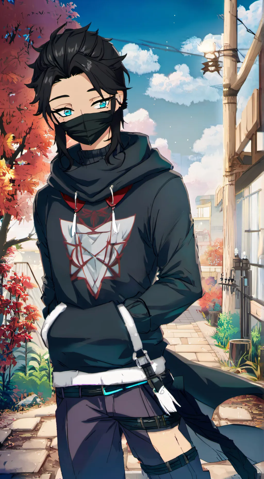 ai character: Zane background