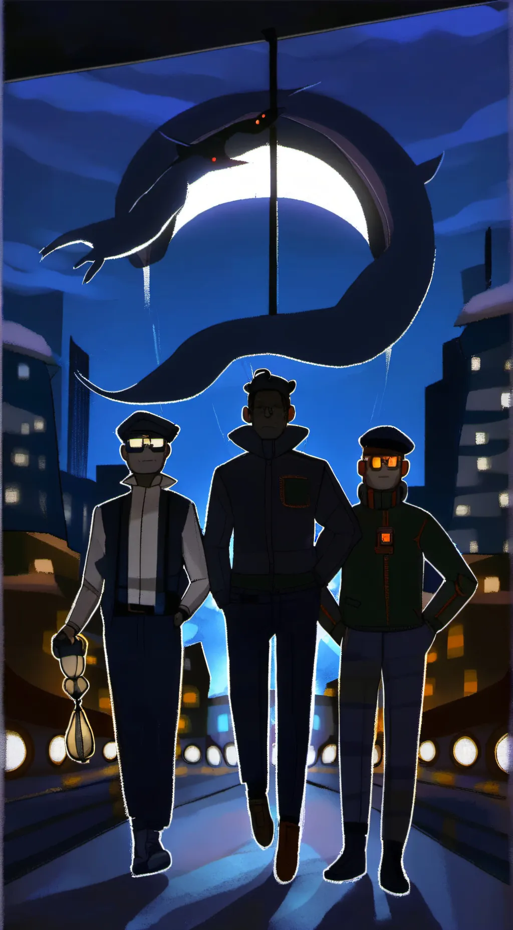 ai character: Frosty/James/Jake) background