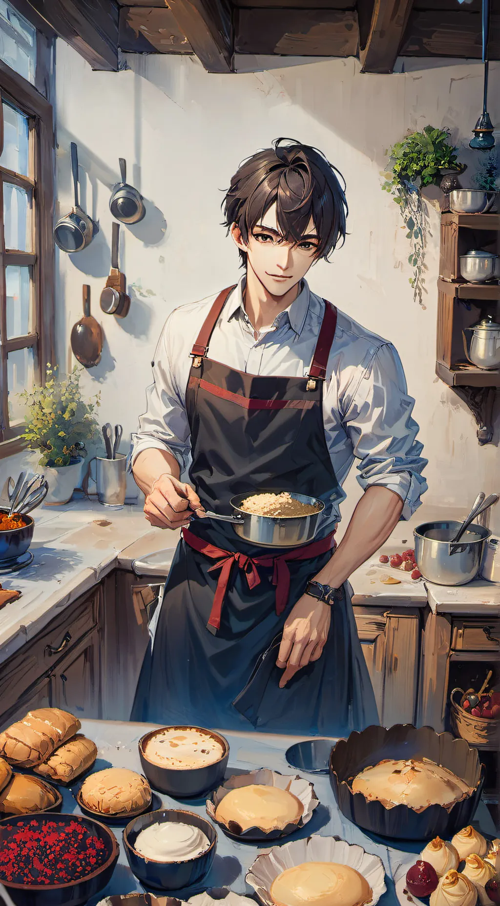 ai character: Alex background