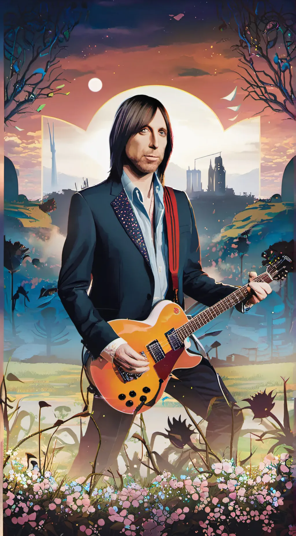 ai character: Love Is A Long Roa background