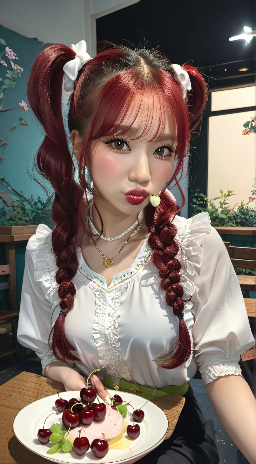 ai character: Chaeyoung background