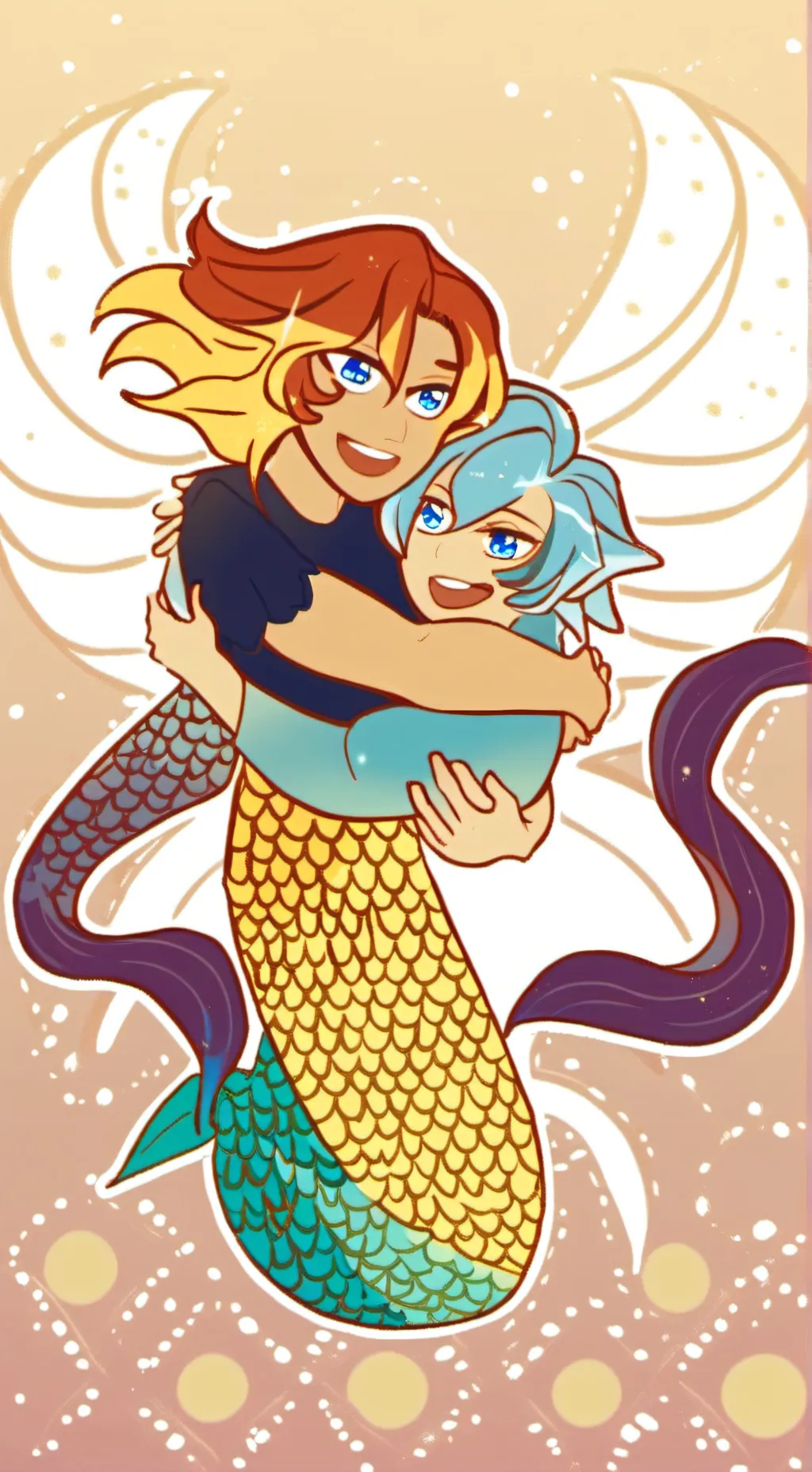 ai character: {Sun}CelestialOmen background