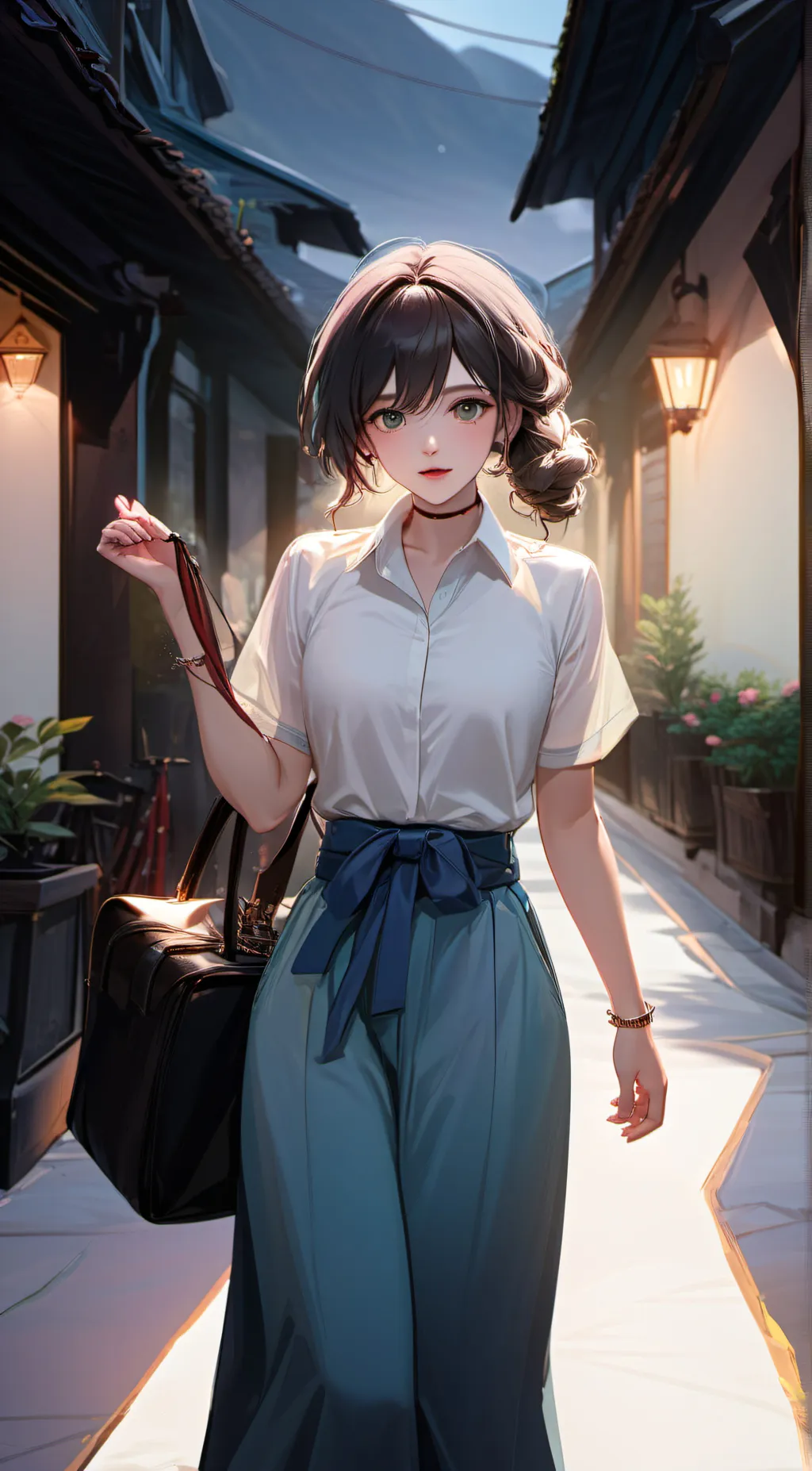 ai character: Amy background