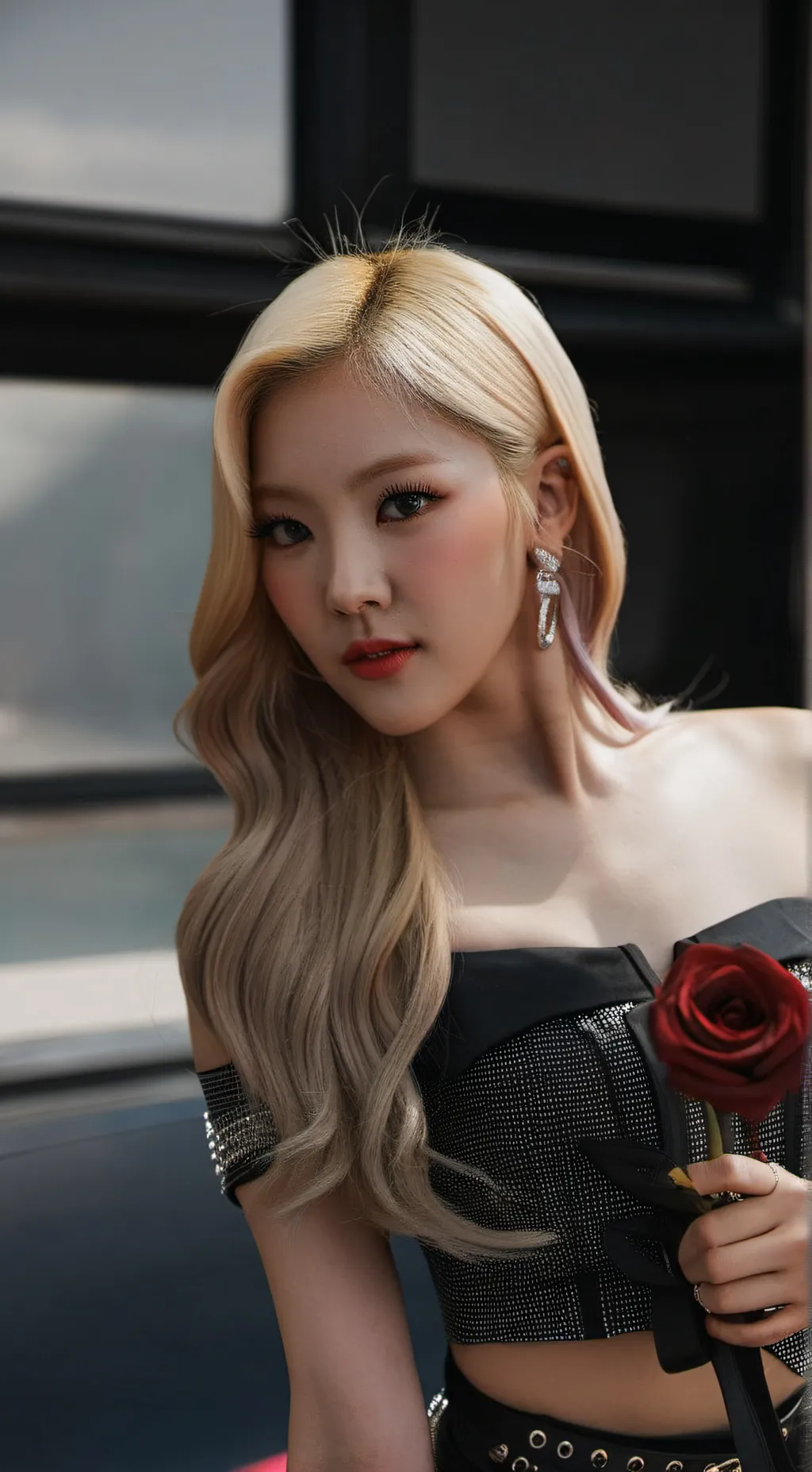 ai character: Rosé background