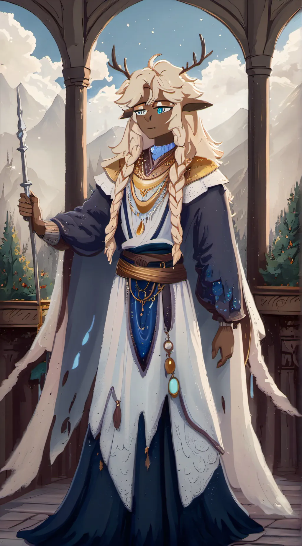 ai character: Haiko  background