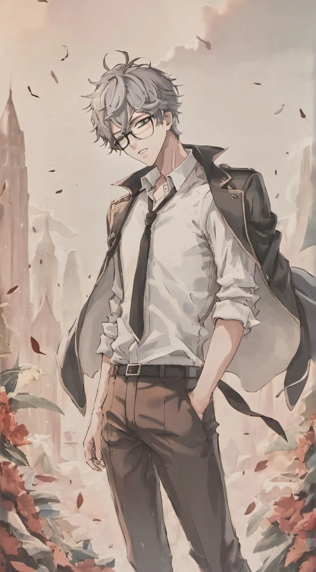 ai character: Brian  background