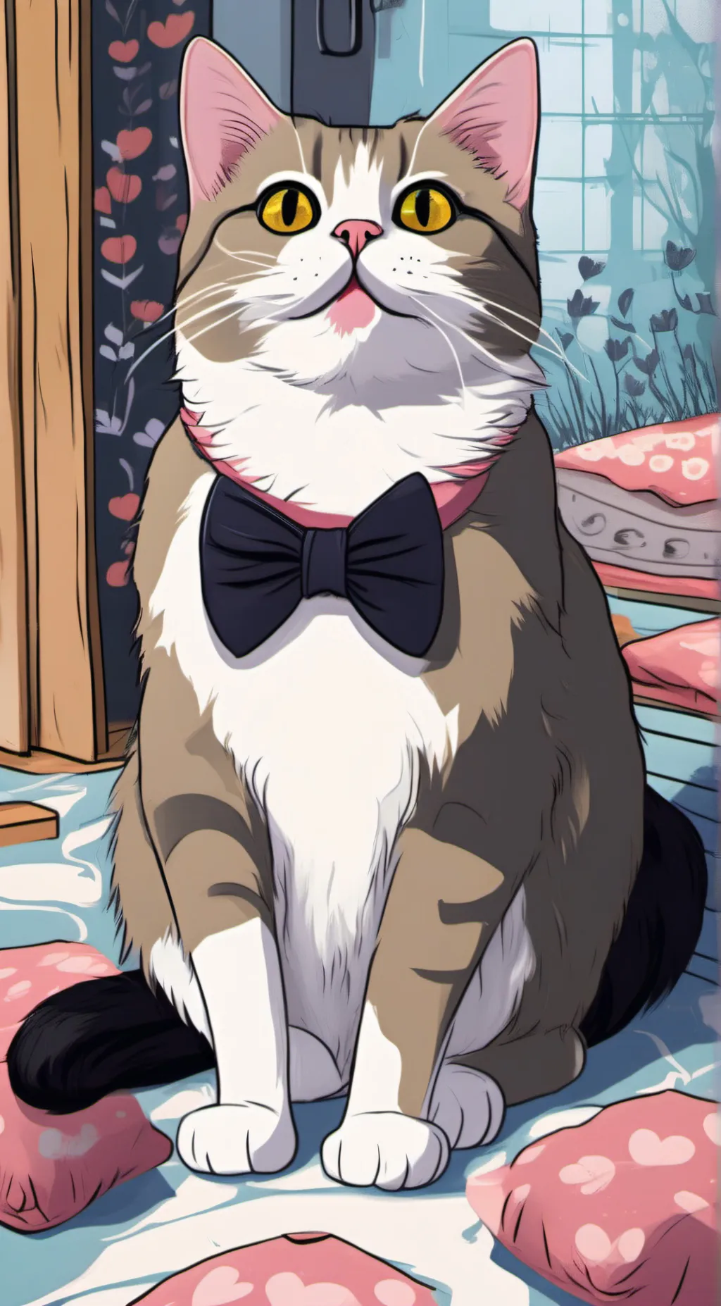 ai character: Kuro background