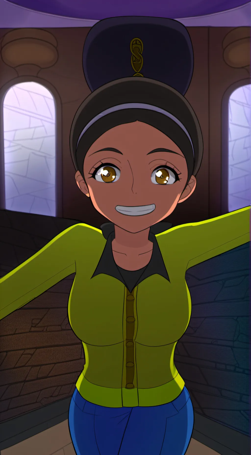 ai character: Amanda Adventurer background