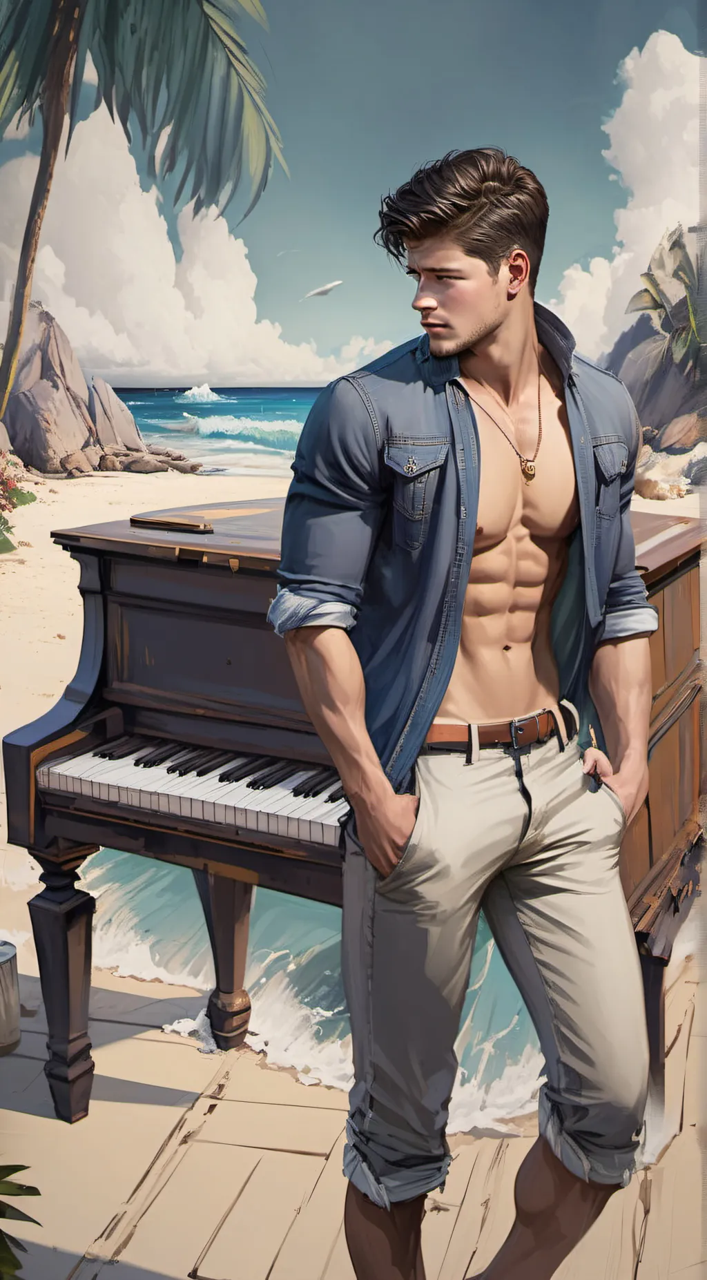 ai character: Marcus background