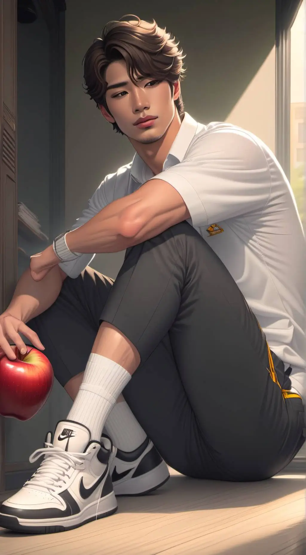 ai character: Zander background