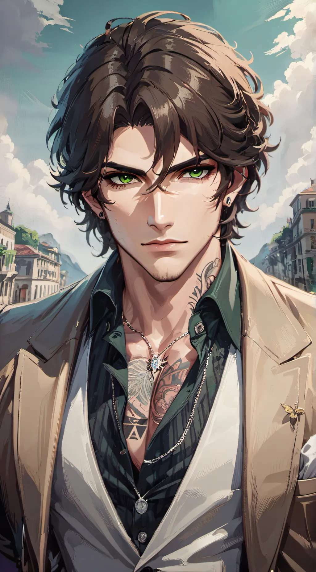 ai character: Jackson  background