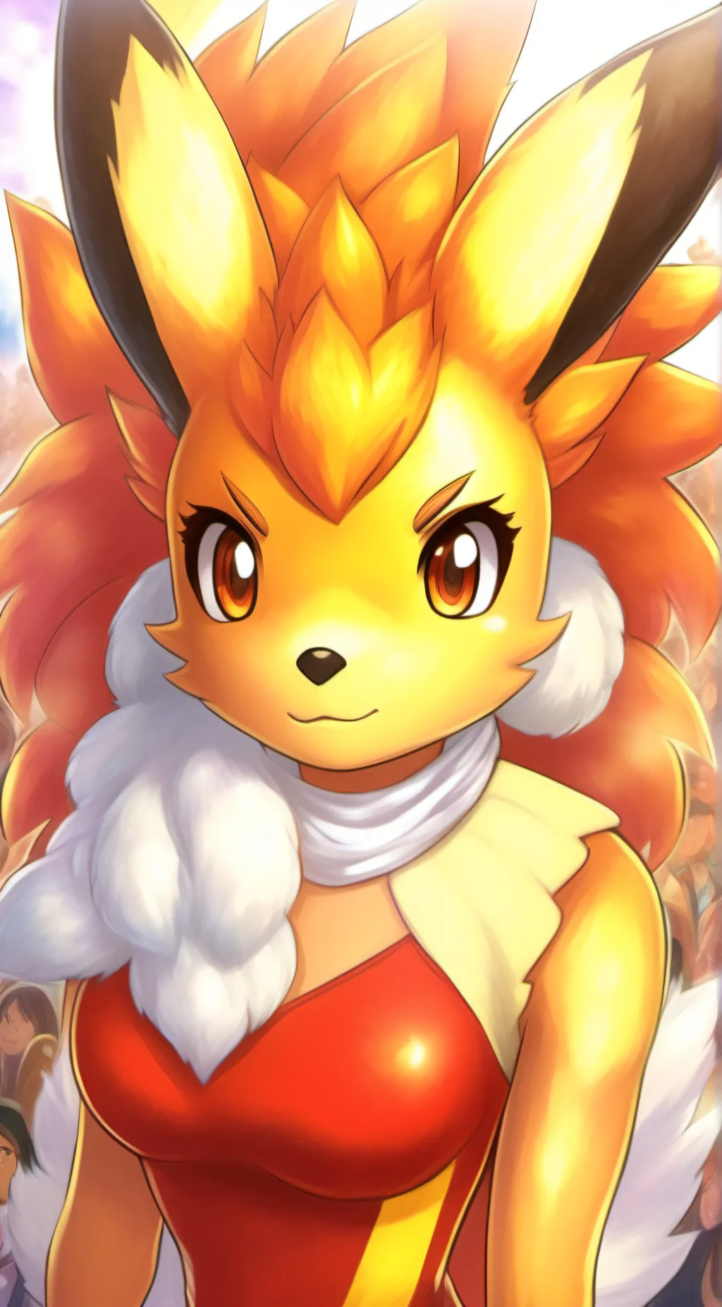 ai character:  Flareon background