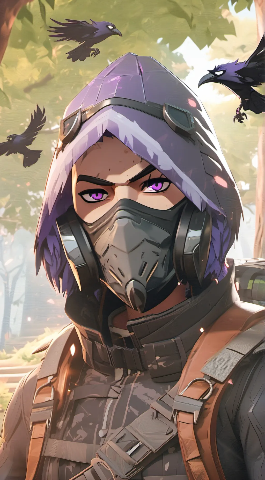 ai character: riley background