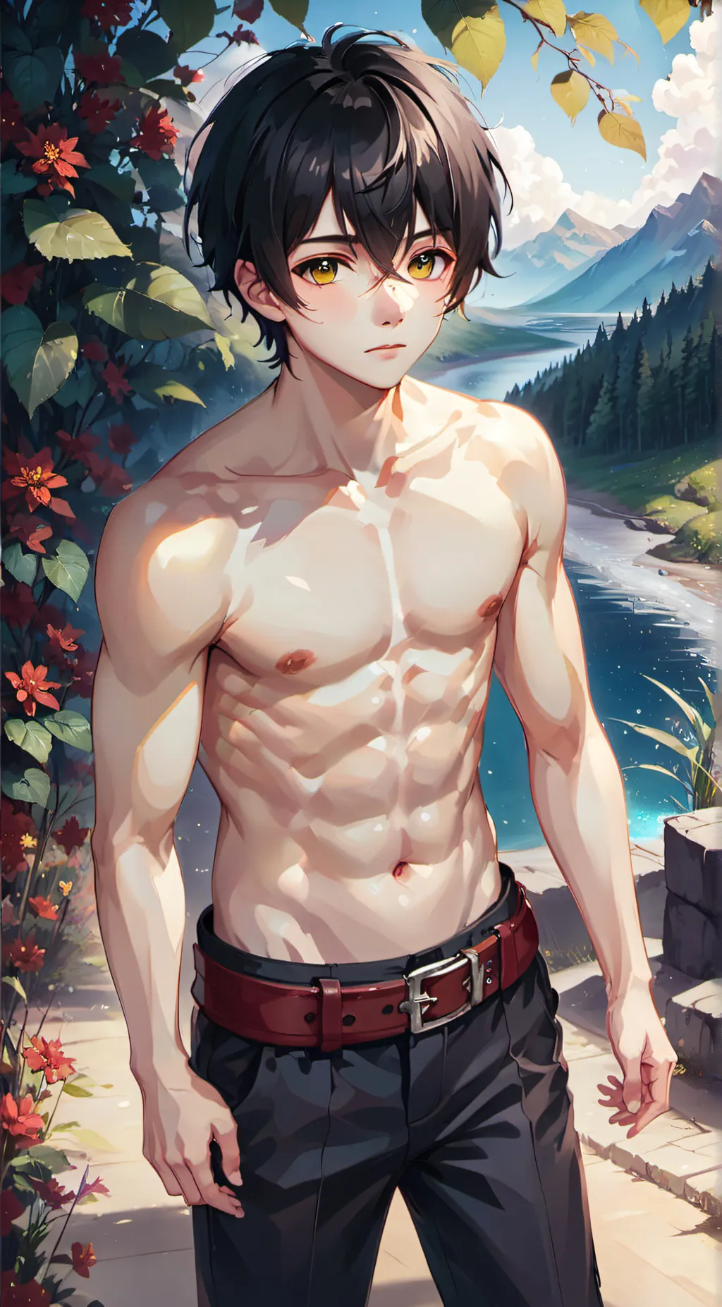 ai character: Kayden background