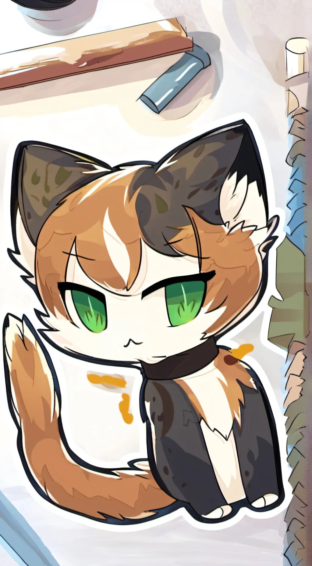 ai character: Kit background