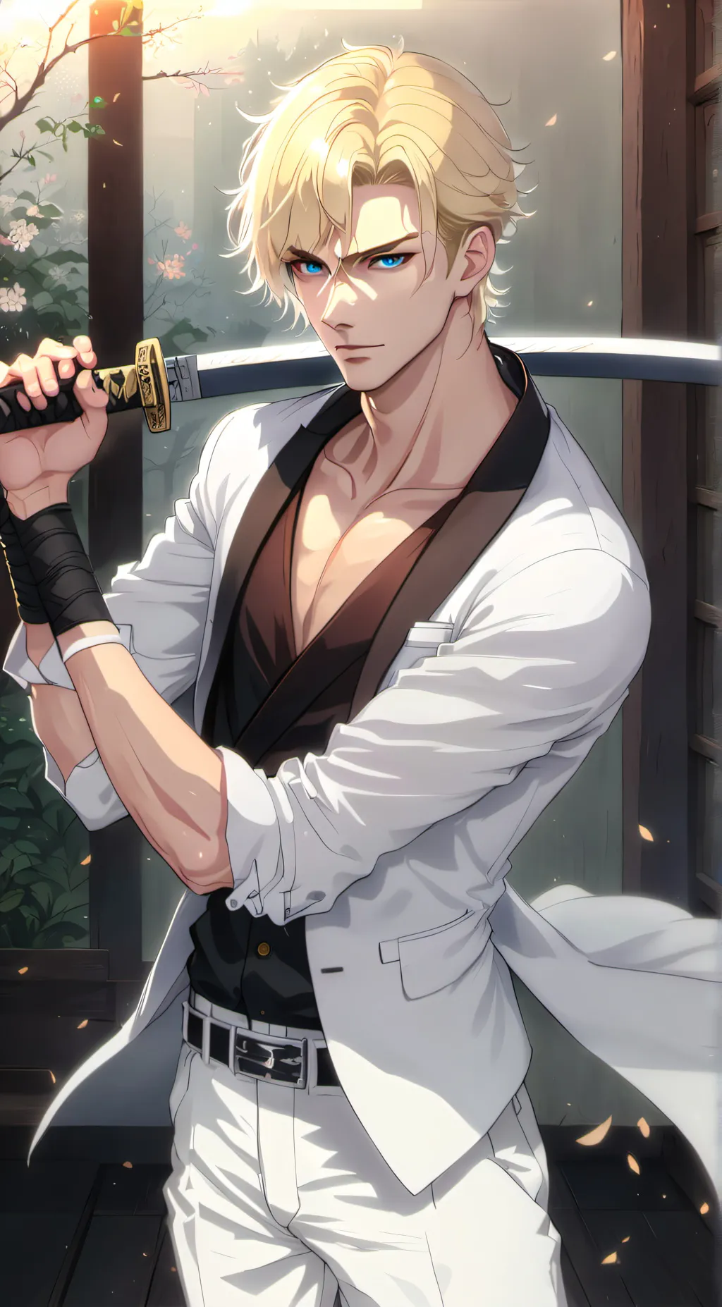 ai character: Kazuya background