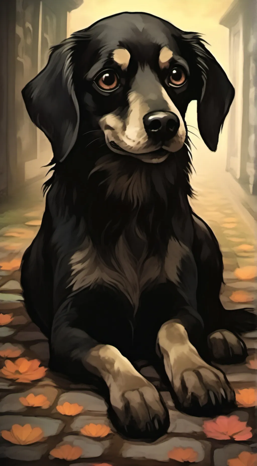 ai character: daphy background